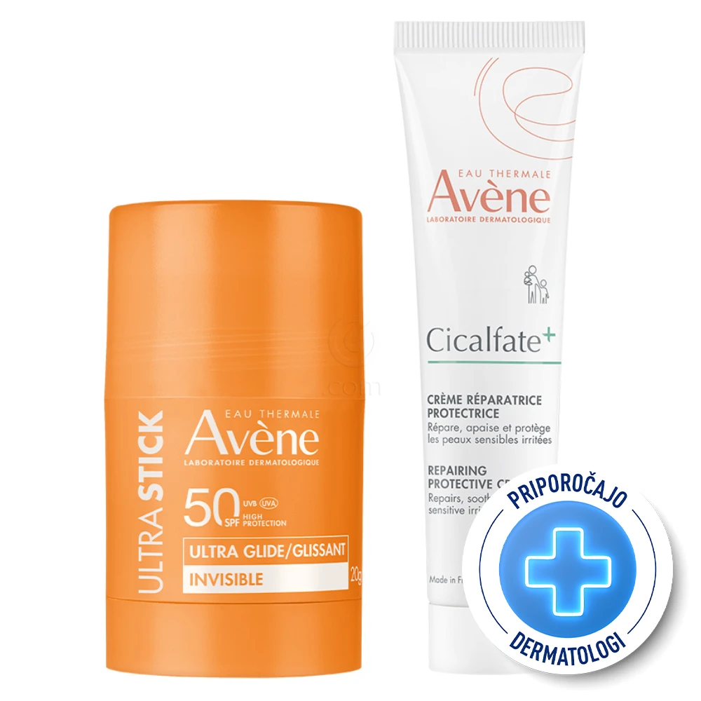 Avene, rutina za športno aktivne (20 g + 40 ml)